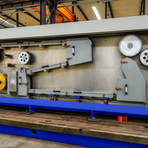 LFDT Φ450 Multi-Motor Driven Capstan-Type Copper Rod Breakdown Machine Featured Image