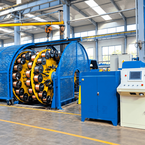 PJP Flat-Type Copper Wire Shielding Machine Featured Image